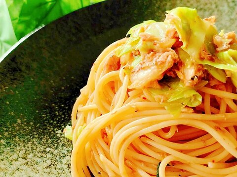 フライパン不要 キャベツとサバ缶とキムチのパスタ レシピ 作り方 By ドラざえもん 楽天レシピ フライパン不要 キャベツとサバ缶とキムチのパスタ レシピ 作り方 By ドラざえもん 楽天レシピ